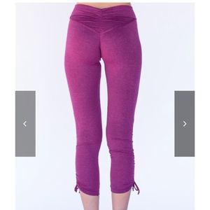 Mia Brazilia Magenta Cinch Highlight Pant scrunch butt leggings